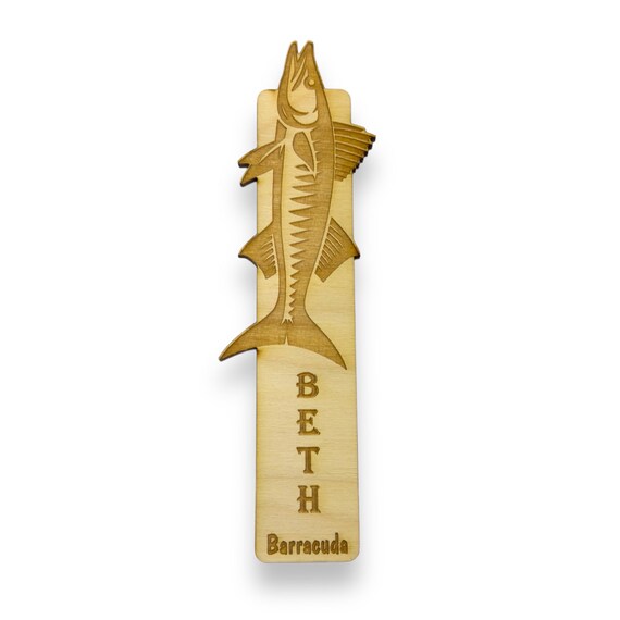Bookmark - Barracuda - Birch wood Bookmark - Barracuda - Birch wood