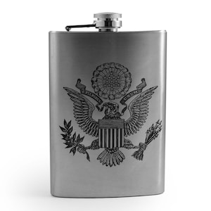 8oz USA Seal Stainless Steel Flask