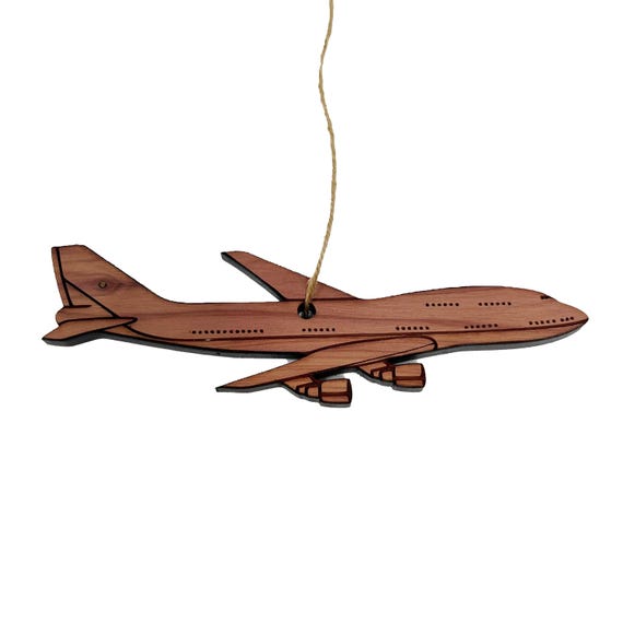 Bi Plane - Cedar Ornament Bi Plane - Cedar Ornament