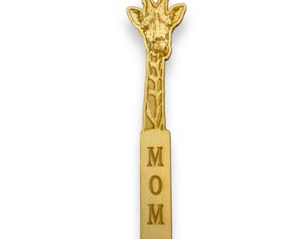 Bookmark - PERSONALIZED - Giraffe