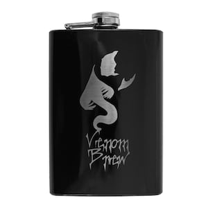 8oz BLACK Venom Brew Flask 8oz BLACK Venom Brew Flask