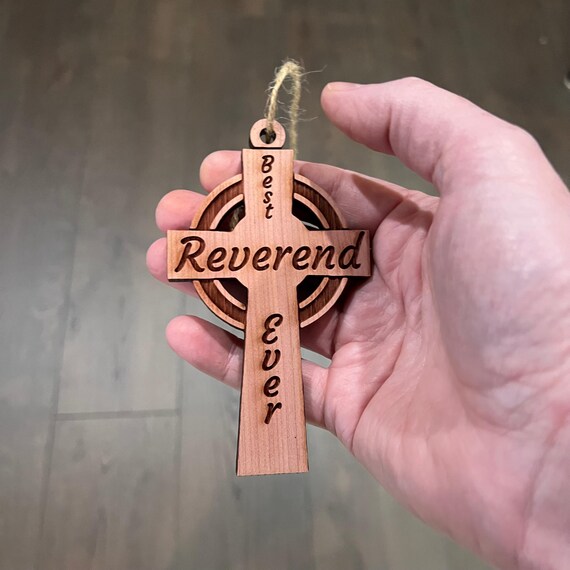 Best Dad Ever Celtic Cross - Cedar Ornament Best Dad Ever Celtic Cross - Cedar Ornament