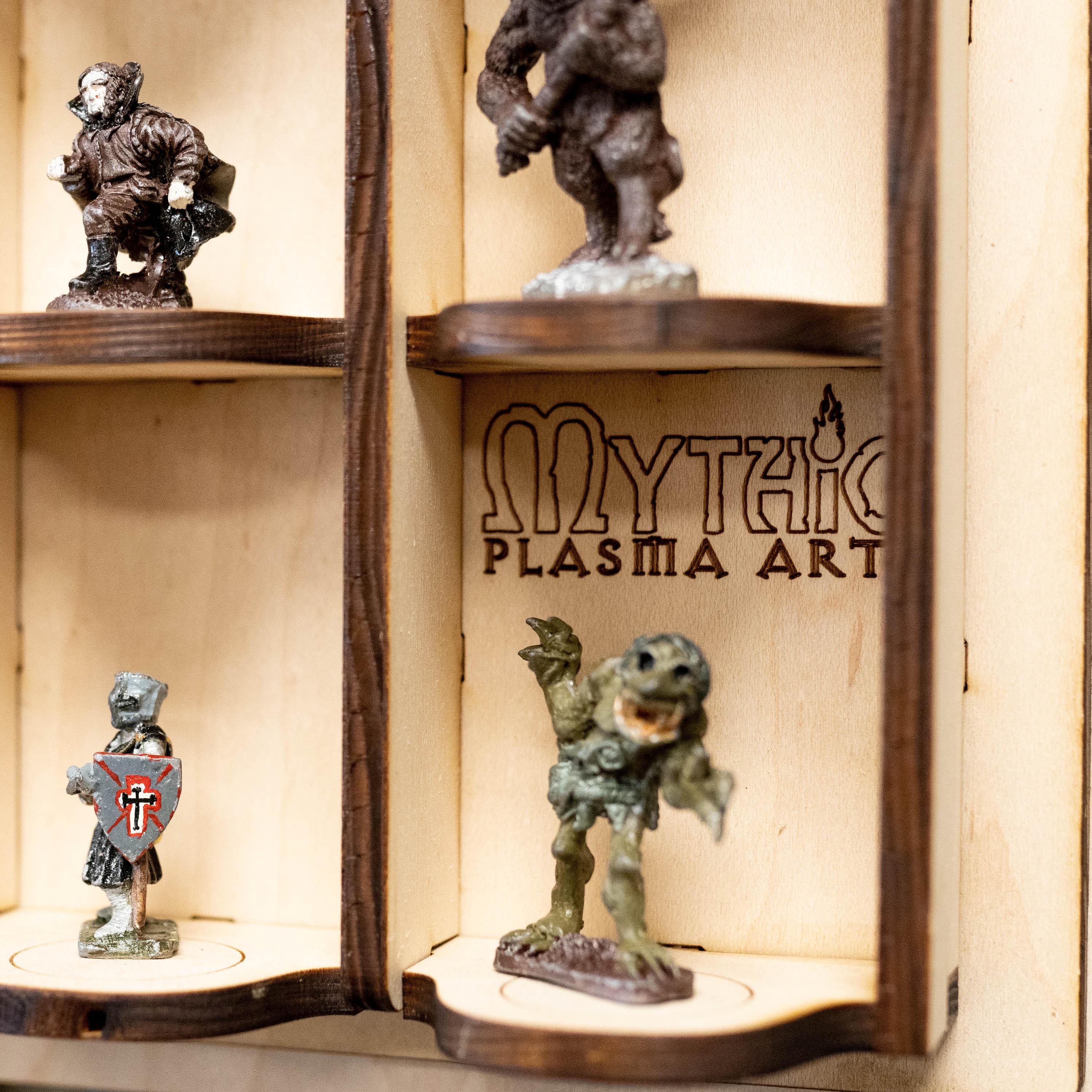 28 Slot Miniature Display Kit for Collectibles (assembly Required) - Etsy