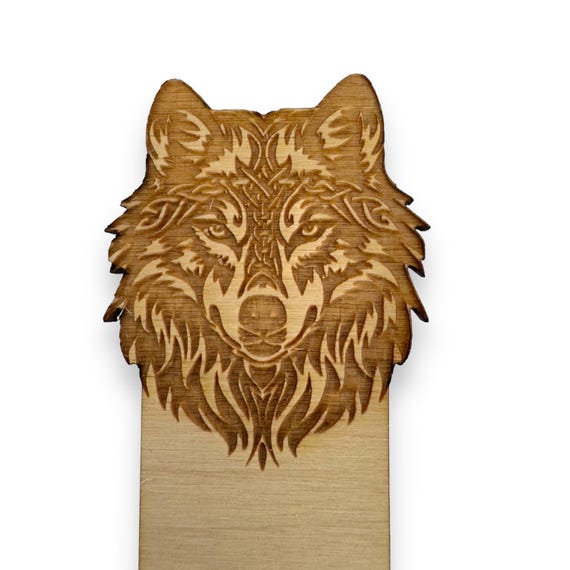 Bookmark - Fenrir - Birch wood Bookmark - Fenrir - Birch wood