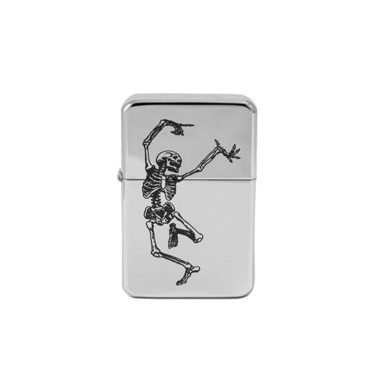Lighter - Dancing Skeleton High Polish Chrome Lighter - Dancing Skeleton High Polish Chrome