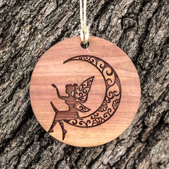 FAIRY MOON フェアリームーン6個セット フェアリー ムーン - 生杉のオーナメント 3 x 3 インチ - Etsy 日本