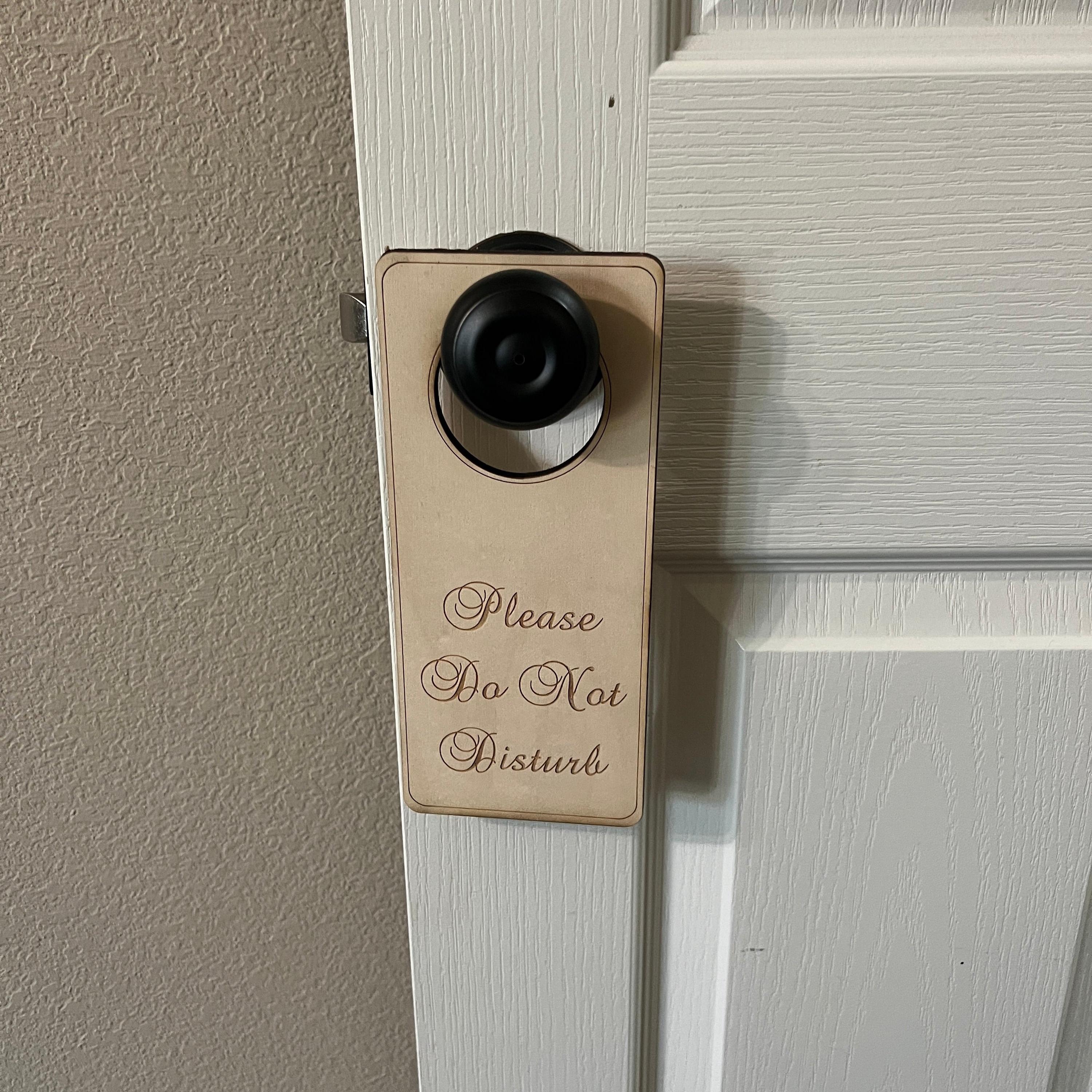 Please Do Not Disturb Door Sign - Wood - Etsy