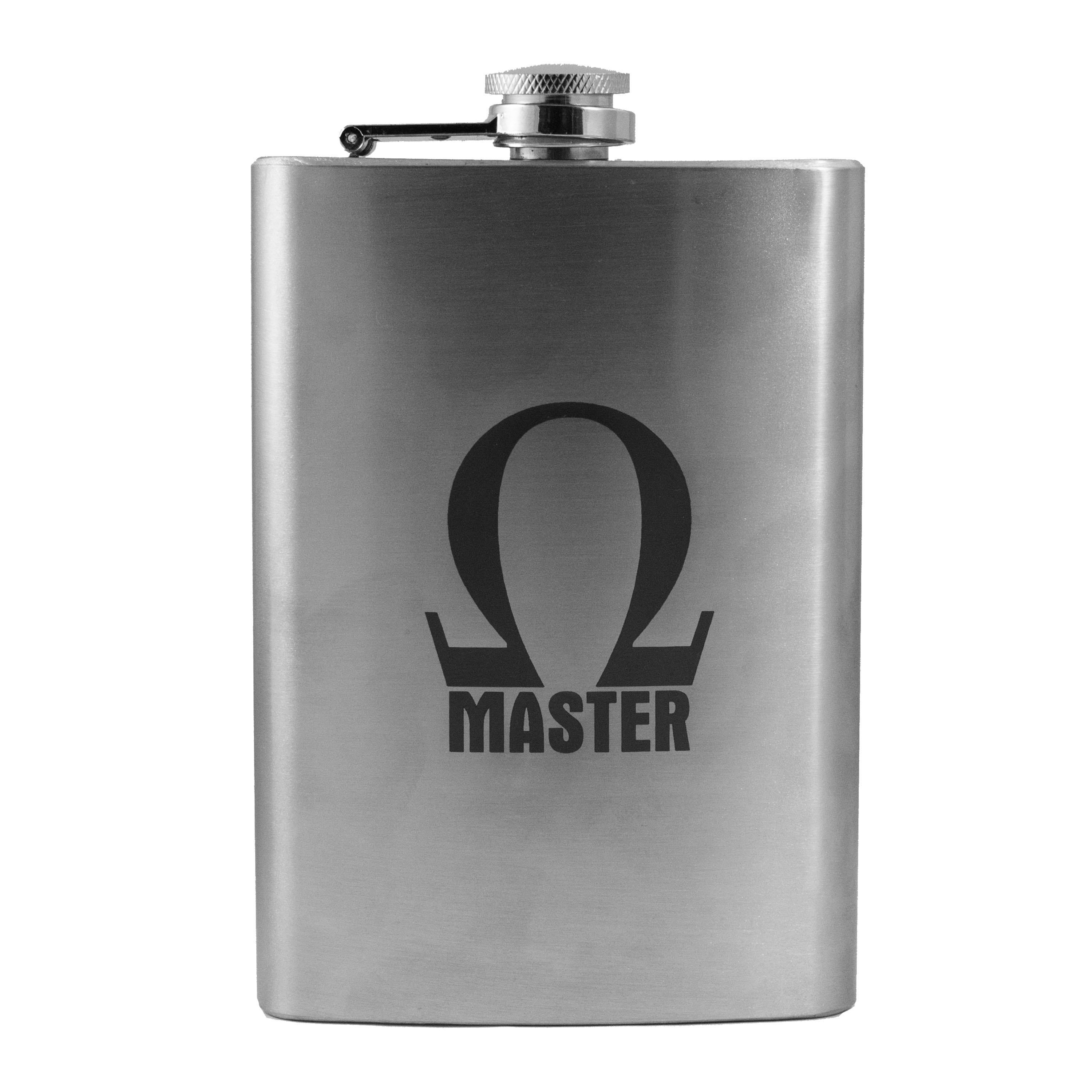 8oz Ohm Master Stainless Steel Flask 8oz Ohm Master Stainless Steel Flask