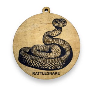 Ornament - Black - Rattlesnake - Serpentes Ornament - Black - Rattlesnake - Serpentes
