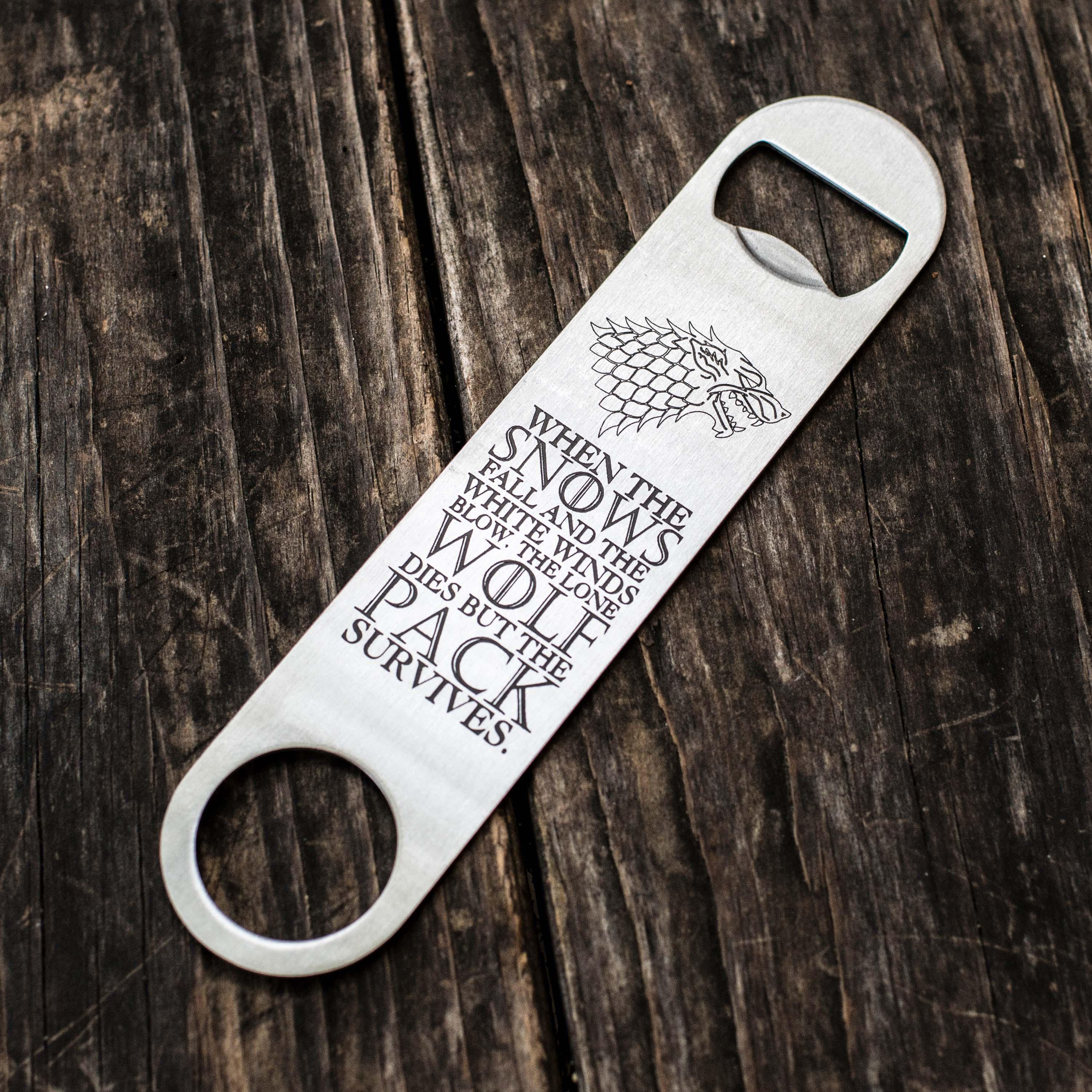 When the Snows Fall - Bottle Opener When the Snows Fall - Bottle Opener