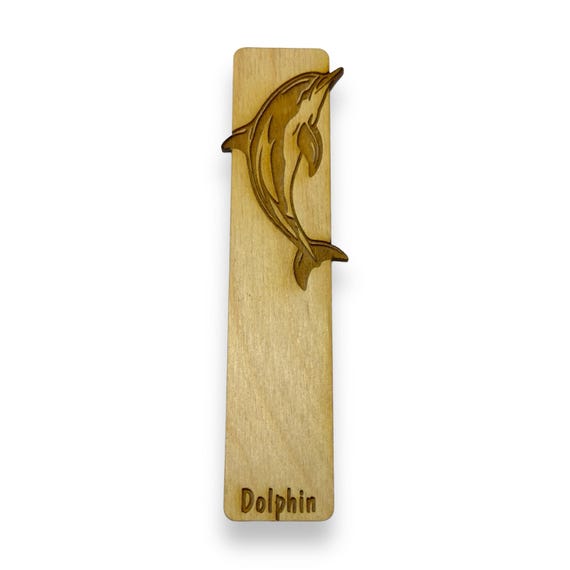 Bookmark - Dolphin - Birch wood Bookmark - Dolphin - Birch wood