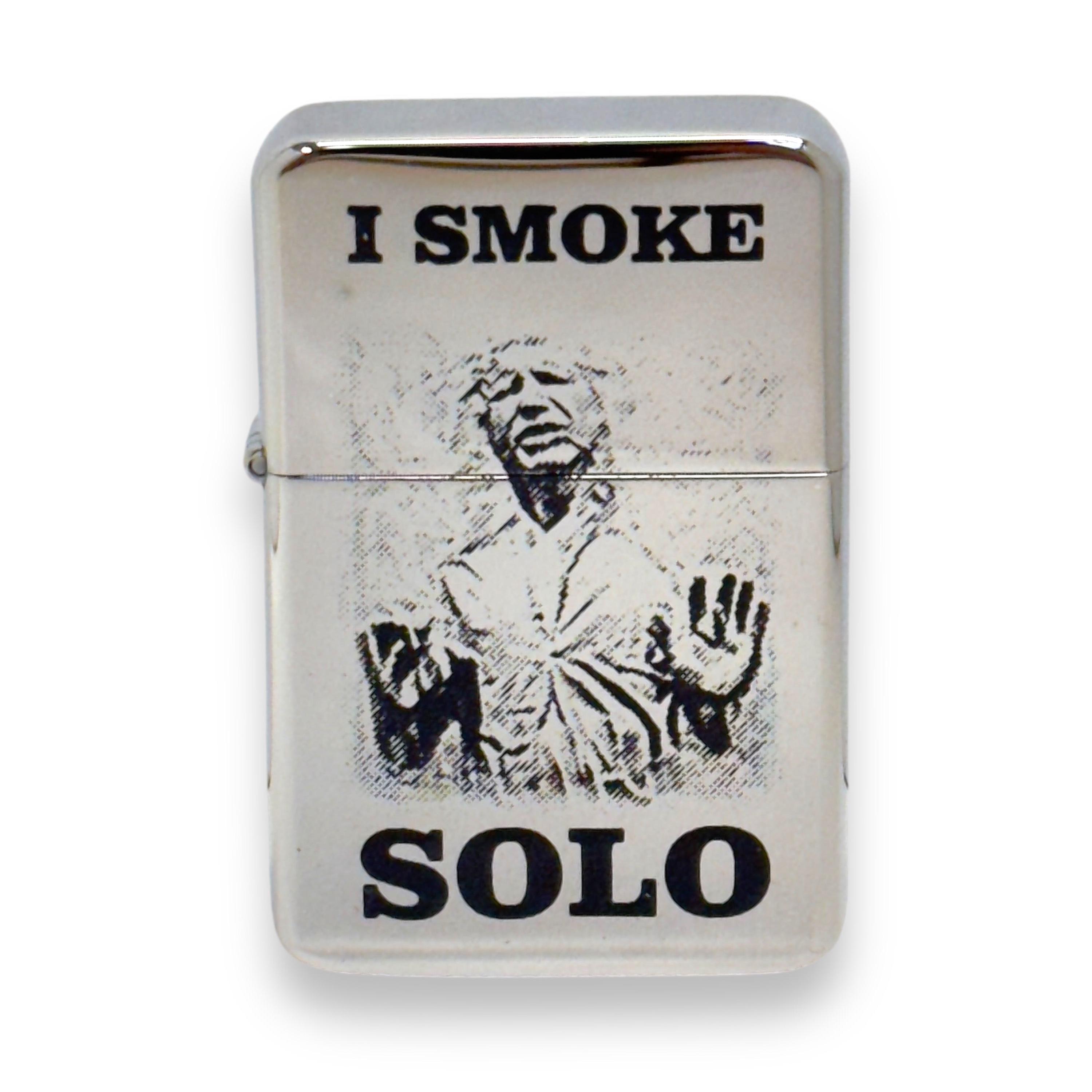 Lighter - I Smoke Solo - High Polish Chrome Lighter - I Smoke Solo - High Polish Chrome