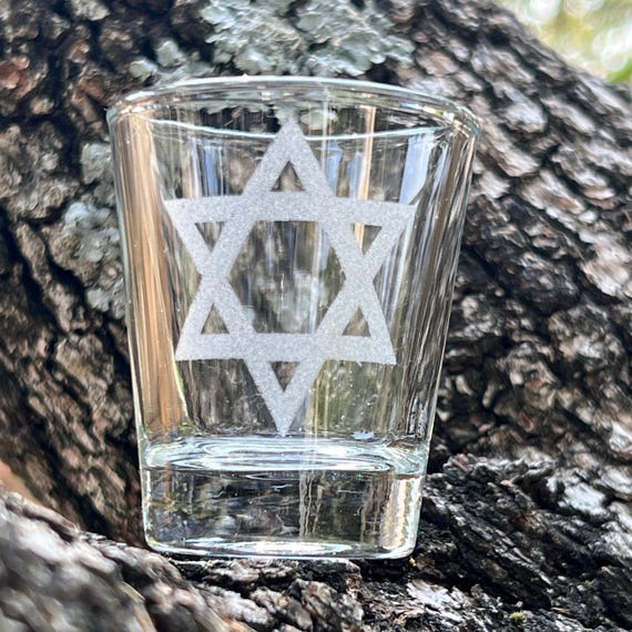 2oz Star of David Shotglass 2oz Star of David Shotglass