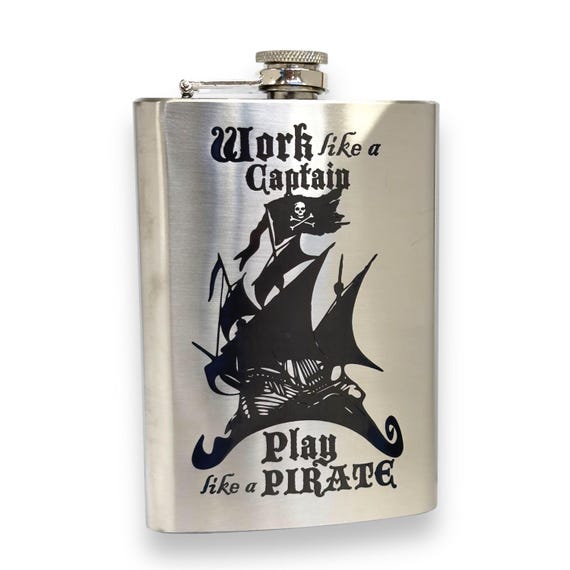 8oz Treble Clef Note Stainless Steel Flask 8oz Treble Clef Note Stainless Steel Flask