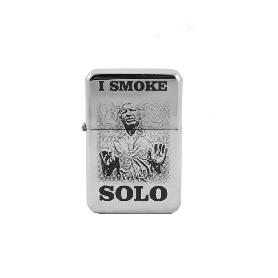 Lighter - I Smoke Solo - High Polish Chrome Lighter - I Smoke Solo - High Polish Chrome
