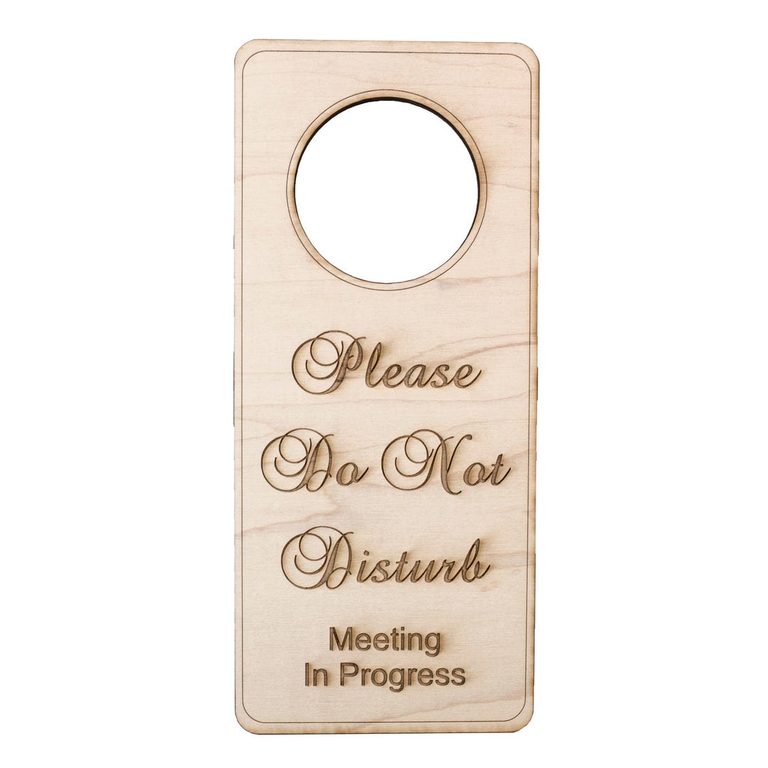 Please Do Not Disturb Massage in Progress Door Sign - Wood - Etsy