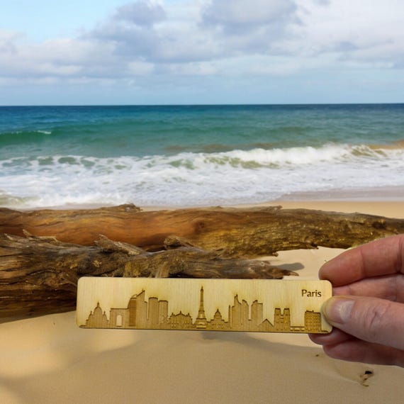 Bookmark - Paris Skyline - Birch wood Bookmark - Paris Skyline - Birch wood