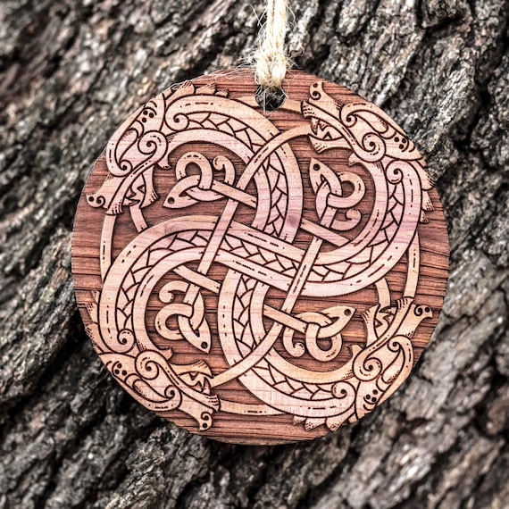 Dragons Eye - Cedar Ornament Dragons Eye - Cedar Ornament