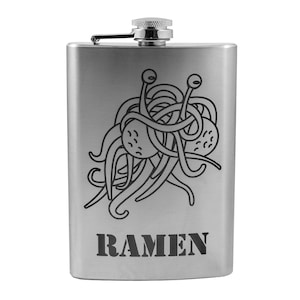 8-uncjowy pojemnik na ramen ze stali nierdzewnej