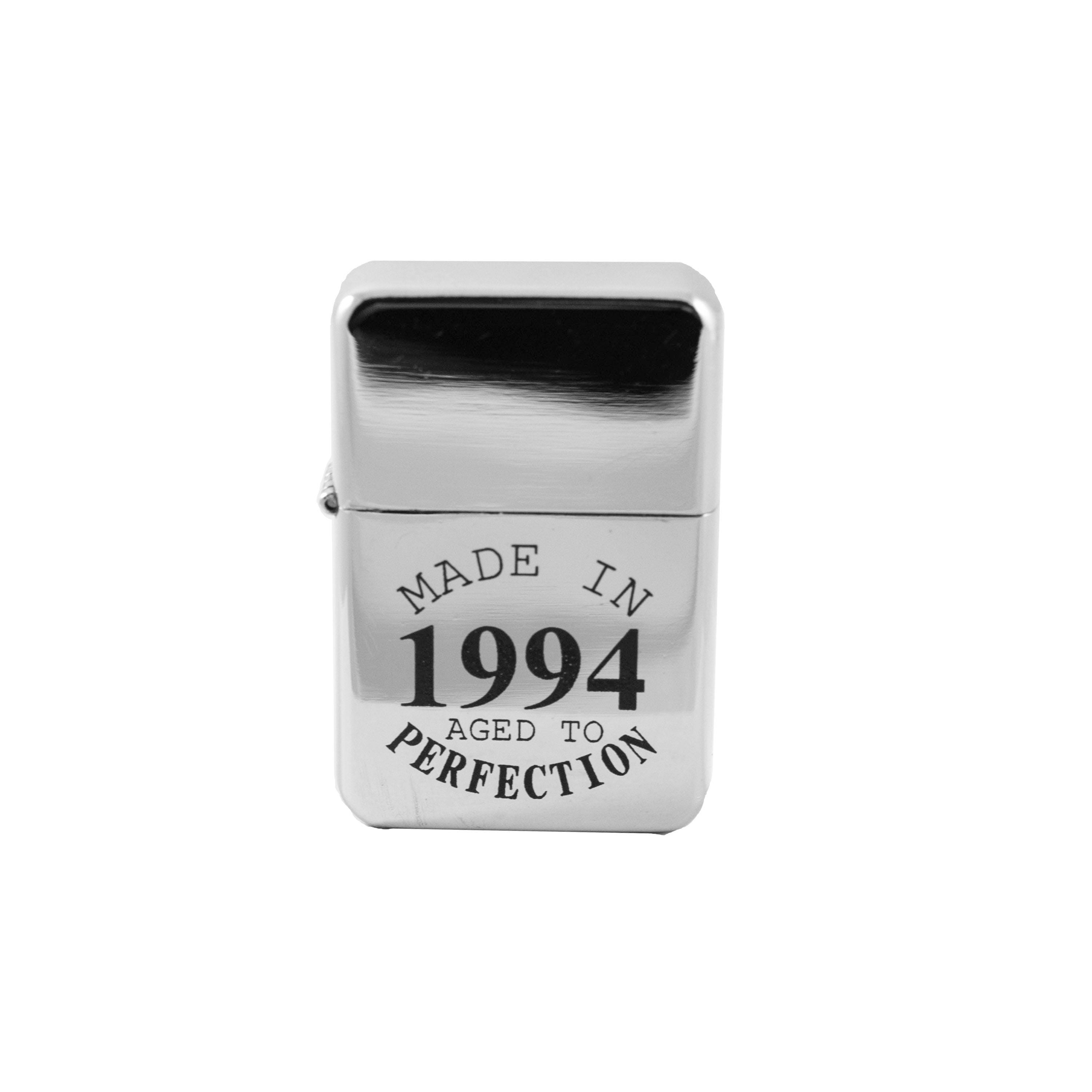 Lighter - Made in 1994 Aged to Perfection - High Polish Chrome Lighter - Made in 1994 Aged to Perfection - High Polish Chrome
