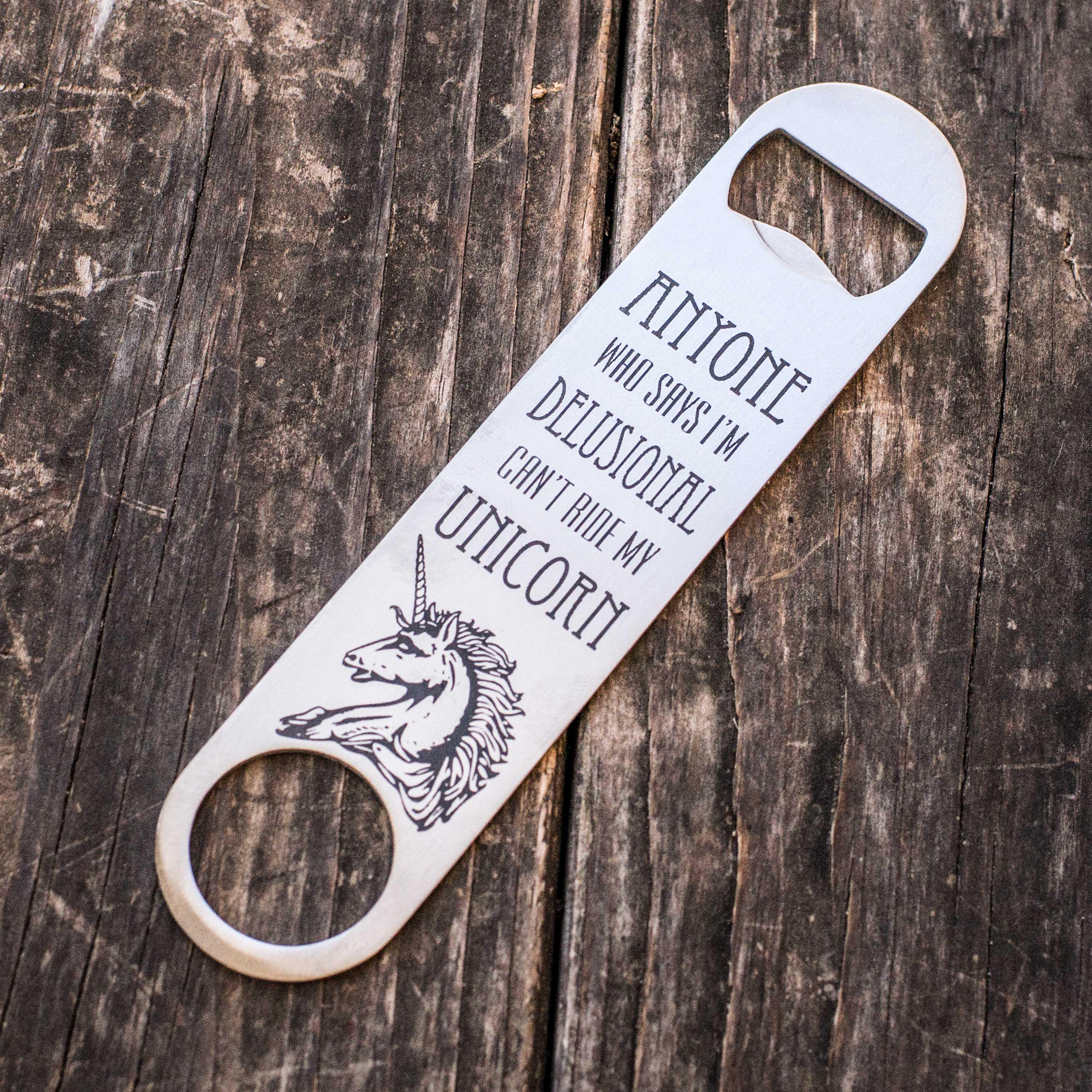 Unicorns are my Favorite - Bottle Opener Unicorns are my Favorite - Bottle Opener