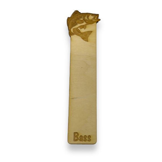 Bookmark - Bass - Birch wood Bookmark - Bass - Birch wood