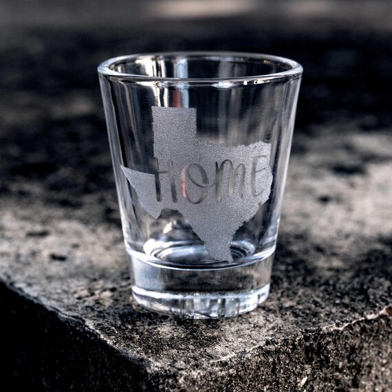 2oz State Home - Texas Shot glass 2oz State Home - Texas Shot glass