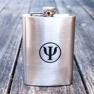 8oz Psychology Stainless Steel Flask 8oz Psychology Stainless Steel Flask
