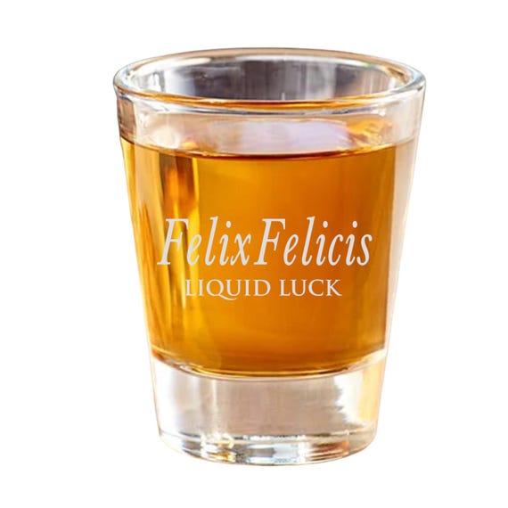 2oz Felix Felicis Liquid Luck Shot Glass 2oz Felix Felicis Liquid Luck Shot Glass