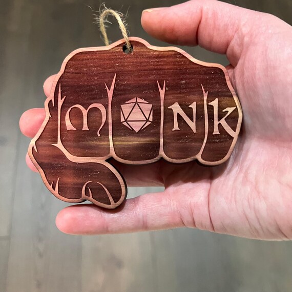 Monk Fist - Cedar Ornament Monk Fist - Cedar Ornament