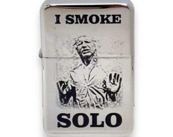 Lighter - I Smoke Solo - High Polish Chrome Lighter - I Smoke Solo - High Polish Chrome