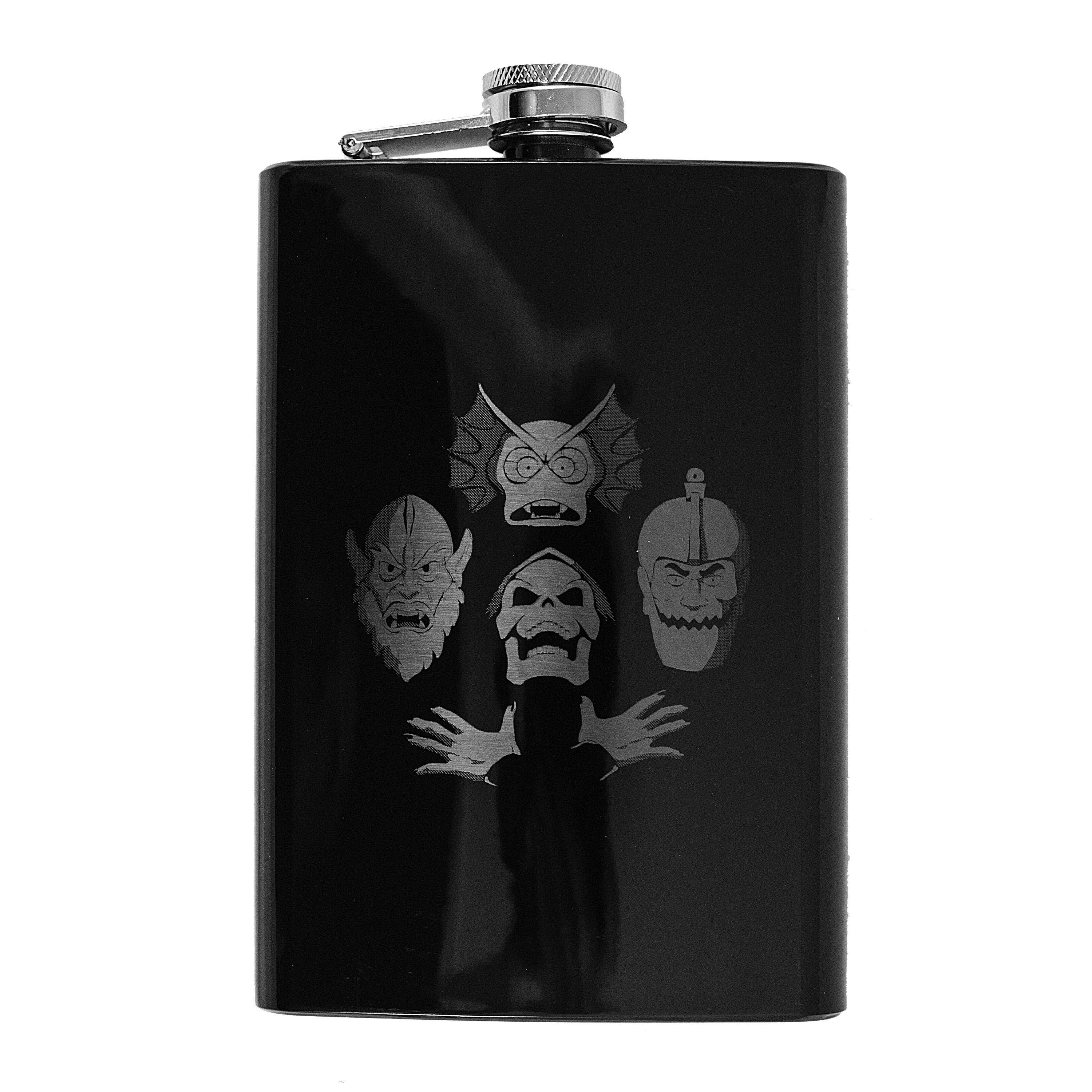 8oz BLACK Eternia Rhapsody Flask 8oz BLACK Eternia Rhapsody Flask