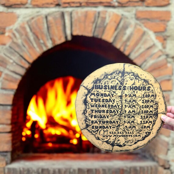Sign - BLACK - PERSONALIZED - Pizza Italian - Restaurant Business Cafe Bistro Bar Tavern Fast Food Slow Food BBQ Signs Sign - BLACK - PERSONALIZED - Pizza Italian - Restaurant Business Cafe Bistro Bar Tavern Fast Food Slow Food BBQ Signs