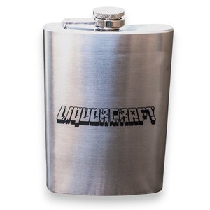 8oz Liqourcraft Stainless Steel Flask 8oz Liqourcraft Stainless Steel Flask