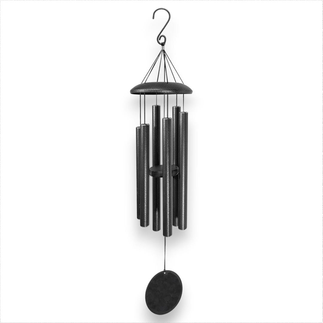Wind Chime - Highland Cow - Black Powder Coated - Etsy