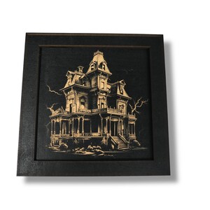 Framed Art - CUSTOM - Haunted Mansion - Halloween