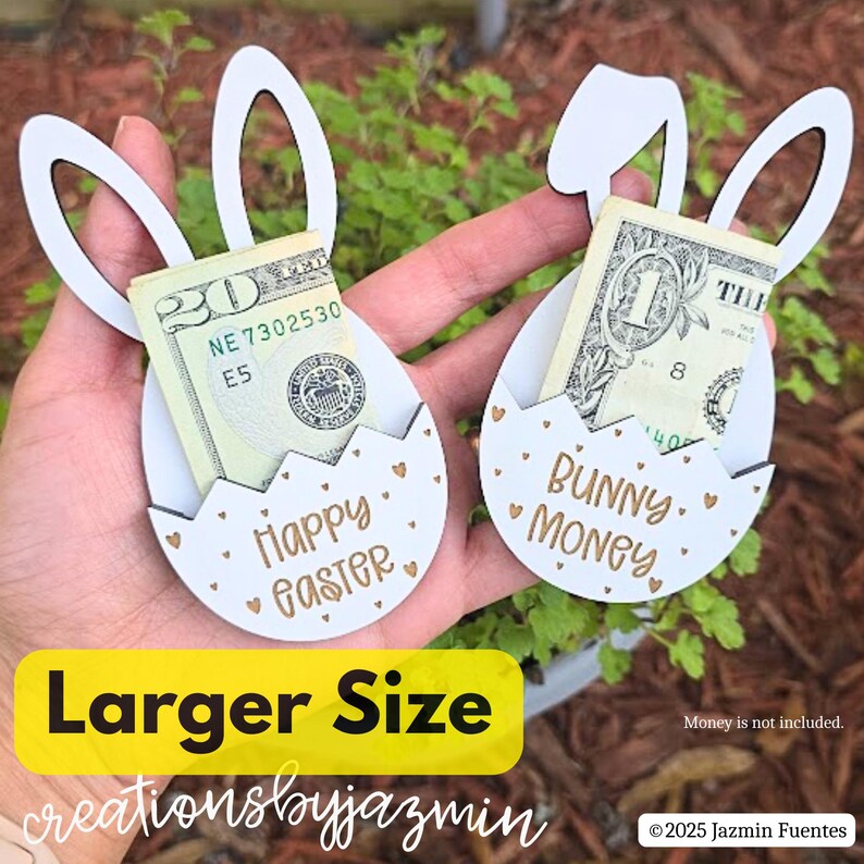 Easter Bunny Gift Card Holder: Kids Easter Gift - Etsy