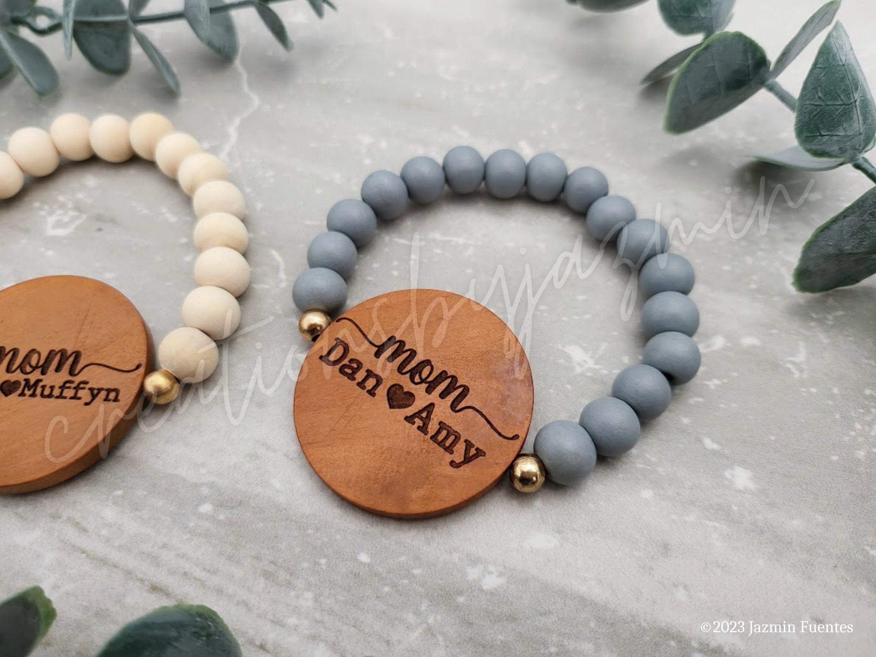 Mother's Day Gift, Personalized Bracelet for Mom - Etsy