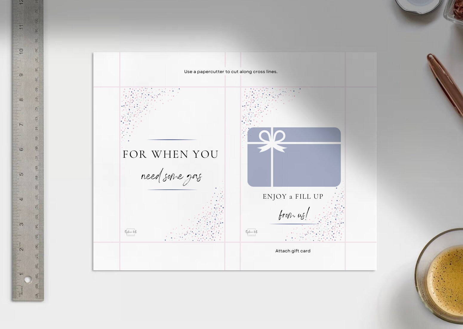 GIFT CARD Book digital Download to You, From Us A Thoughtful Way to