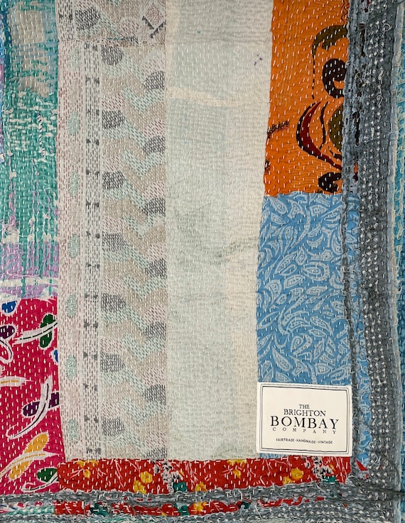インド　ヴィンテージカンタキルト ヴィンテージカンタキルト – fog linen work｜フォグリネンワーク