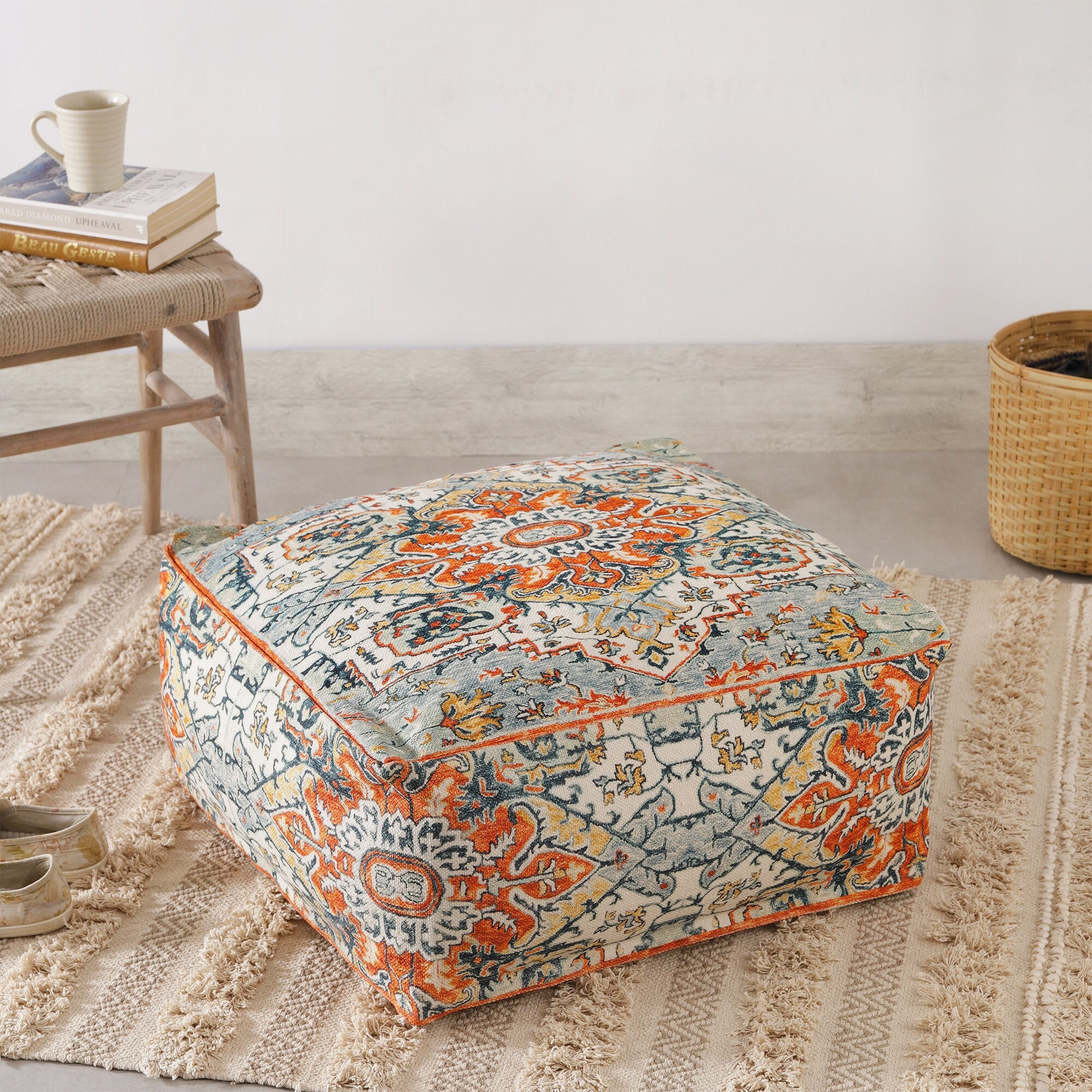 Foot poufs for sale sale