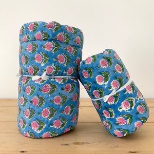 Adorable Block Print Baby Quilt - Handcrafted Nursery Bedding for Your Little Bundle of Joy