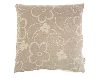 Vintage Floral Kantha Cushion Cover: Hand-Stitched Pillow (60cm)