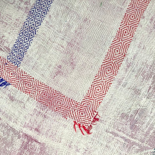 Beautiful Vintage Kantha shops Quilt