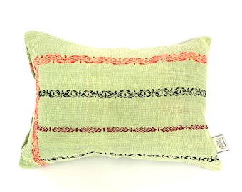 Vintage Kantha Cushion Cover , Pillow Case, 50 cm x 35 cm