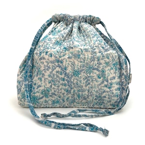 Bolsa de maquiagem grande Siri de seda vintage, bolsa de cosméticos, bolsa de projeto