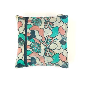 Vintage Kantha Cushion Cover , Pillow Case, 45 cm x 45 cm, 18 x 18 inch