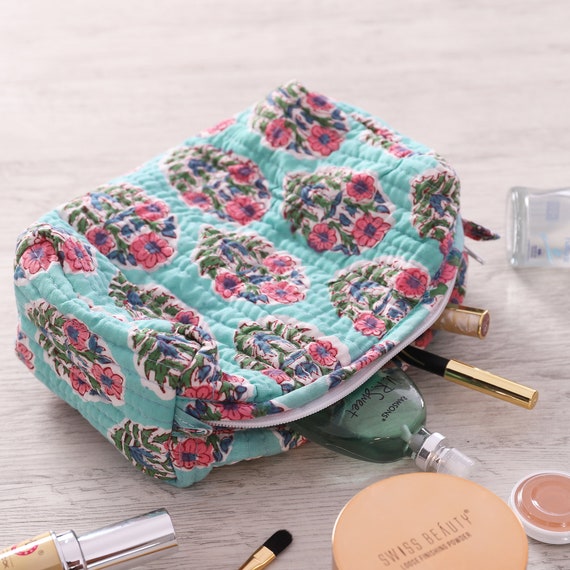 Haga printed cosmetic pouch best sale
