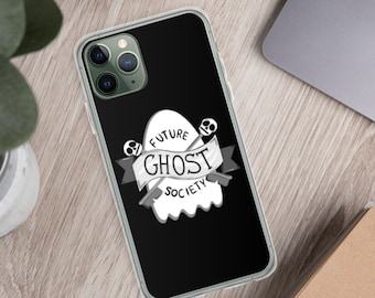 Future Ghost Society iPhone Case, Halloween iPhone Case, Ghost iPhone Case, Cute Halloween iPhone Case