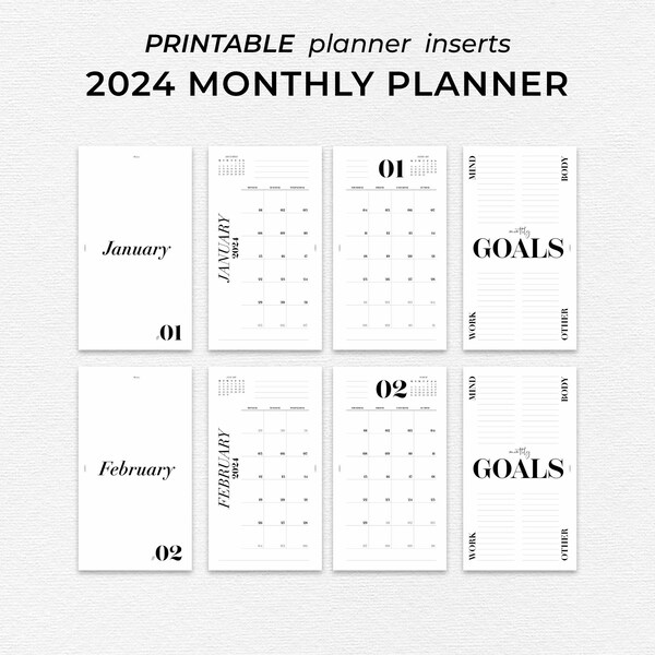 2024 Bullet Planner Etsy
